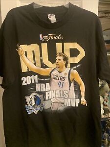 RARE  Authentic 2011 NBA Finals MVP Dirk Nowitzki Dallas Mavericks shirt