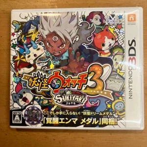 Yo-kai Youkai Yokai Watch 3 Sukiyaki Nintendo 3DS LEVEL 5 RPG Game with Case 6 - Picture 1 of 7