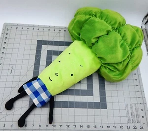 Pantalones Cortos Ikea Torva Brócoli Felpa Grande 24" Verde Vegetal a Cuadros Relleno Suave - Imagen 1 de 7
