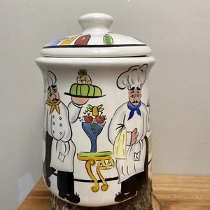 Kochdose Keksdose handbemalt Sammlung Chez Philippe Blanca  - Bild 1 von 11