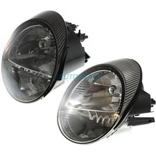 Halogen Head Lamp Lens and Housing Lh & Rh Fits Fits 2003-2005 Ford Thunderbird