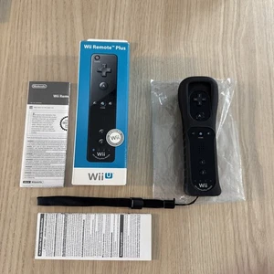 Mando de navegación Nintendo Remote Plus en caja negra - probado/funcionando (A2) - Imagen 1 de 18