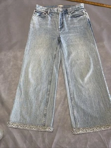 Alice + Olivia Jeans Damen Blau Ora High-Rise Ora Jeans Hose Größe 32 - Bild 1 von 18