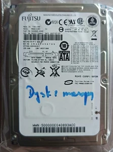 Fujitsu Hard Drive CA06820-B040 MHW2100BH 100GB SATA 2.5\" Used - Afbeelding 1 van 1