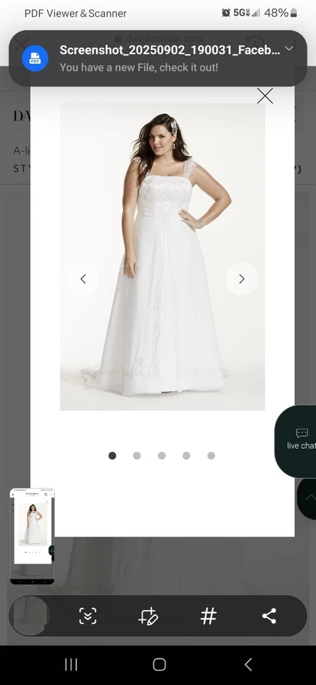 大码28W婚纱礼服 — 第 1/3 张图片