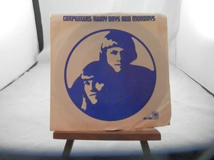 THE CARPENTERS    "RAINY DAYS & MONDAYS"  b/w  "SATURDAY"   EXC!   PLAY-GRADED - Picture 1 of 2