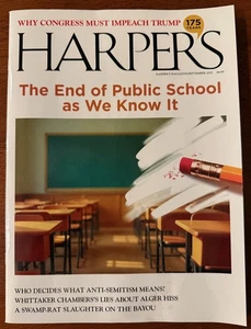 HARPER'S MAGAZINE -SEPTEMBER 2018 - Public School / Trump / Congress / Bayou - Bild 1 von 1