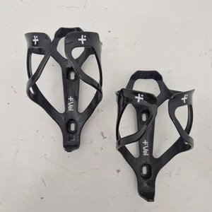+VEL carbon water bottle cages Gloss grey. Pair - Picture 1 of 16