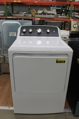 GE GTD48EASWWB 27" White Front Load Electric Dryer NOB #157132 - Image 1 of 4