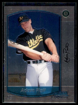 2000 Bowman Chrome Adam Piatt #141 Oakland Athletics - Image 1 of 2