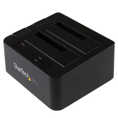 Startech.Com Usb3.1 Dualbay Dock 2.5 3.5 Sata Ssd Hdd - Image 1 of 3