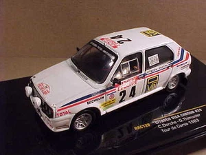 IXO #RAC128 1/43 Diecast Citroen VISA Chrono, 1983 Tour de Corse, Michelin #24 - Picture 1 of 1