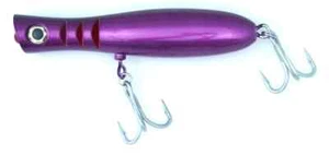 Tactical Anglers Bomb Popper Jr. noir/violet 5" 2 oz - Photo 1/1