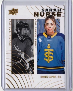 SARAH NURSE 24/25 Tim Hortons Retrospective Rookies PWHL #76 Toronto Sceptres - Picture 1 of 2