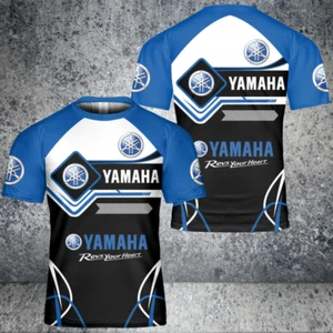 Hot YAMAHA MOTORCYCLES Best Gift Mans T-Shirt 3D SIZE S-5XL - Picture 1 of 5