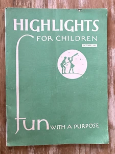 Vintage Highlight's for Children magazine October 1951 Goofus Gallant stories - Picture 1 of 13