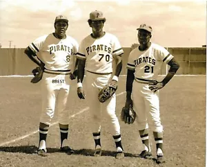 ROBERTO CLEMENTE WILLIE STARGELL DAVE PARKER PIRATAS DE PITTSBURGH 1972 11x14 - Imagen 1 de 1