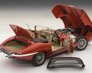 1:18 Autoart JAGUAR E-Type Roadster Series 1 3.8 red 73601 NEW - Bild 1 von 4