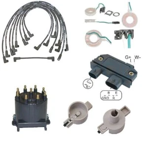 Distributor repair kit module pick up coil cap rotor & Leads for V8 Volvo Penta - Picture 1 of 3