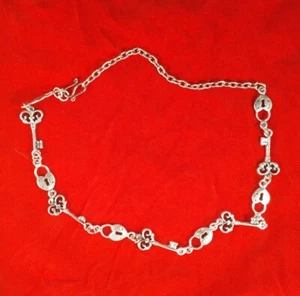 New Key & Lock Chain Necklace custom jewelry - Picture 1 of 5