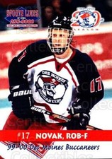 1999-00 Des Moines Buccaneers #13 Rob Novak