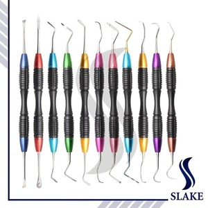 Dental Instrument Composite Gracey Tarter Periosteal Sickle Periotome Lucus CE - Picture 1 of 12