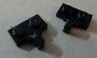 LEGO Part 49716 Hinge Plate 1x2 with Side Clip Black x2 Pieces  