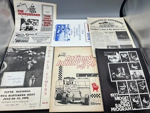 10+ Midget Racing Programs - 1970s 80s 90s Various Locations - Picture 1 of 3