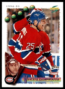 1994-95 Score Vincent Damphousse Montreal Canadiens #165