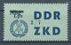 353341) DDR Dienst Laufkontrollzettel Nr. 54 VII**