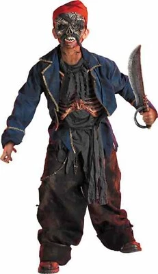 Disfraz de Sailor of Death Zombie Dead Scary Pirate Disfraz de Halloween para niño Foto 1 de 2