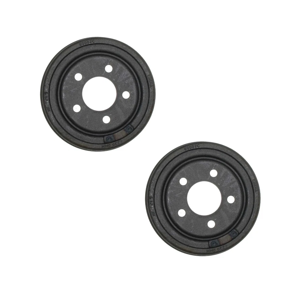 Set of 2 ACDelco Rear Brake Drum 18B232 for Jeep Cherokee, Wrangler - Изображение 1 из 1