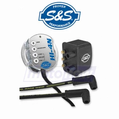 S&S Cycle HI-4N Ignition Module for 1984-1999 Harley Davidson FXST Softail jy Foto 1 de 4