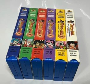 Dragon Ball Lot Of Rare Blue Variant VHS - Rubies Movie - Missing #6 - Picture 1 of 7