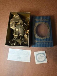 *Nur Box* Waterford Holiday Heirlooms 1998 Glück Ei Weihnachtsschmuck  - Bild 1 von 6