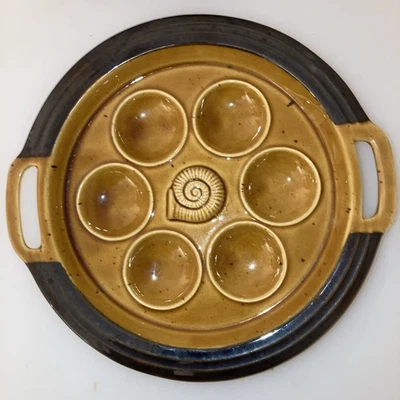 5  x Vorspeisenteller Villeroy &Boch Gallo Provence Schneckenteller Vintage - Bild 1 von 4