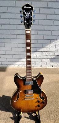 Ibanez Artcore Model AS73-TBC 5B-05 Hollowbody w/Gigbag! -LL - Image 1 of 4