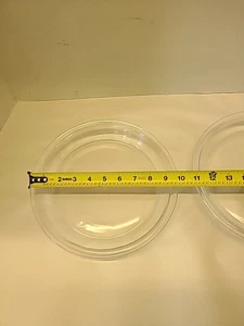 Pyrex 209 210 Nesting Pie Plate Baking Dish USA Corning Round Lot of 2 - Picture 1 of 9