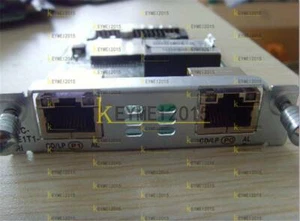 Cisco 2 Port Channelized T1/E1 and ISDN PRI WAN Interface Card HWIC-2CE1T1-PRI - Picture 1 of 1