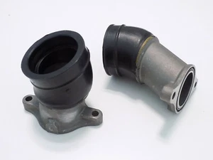 Vergaser Ansaugstutzen Honda CX 500 (CX500/PC01) ´78-84, Satz Zyl. re + li - Bild 1 von 3