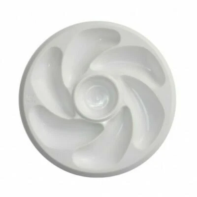 JORISELECTION PLATEAU A HUITRE BLANC 6 places MADE IN FRANCE