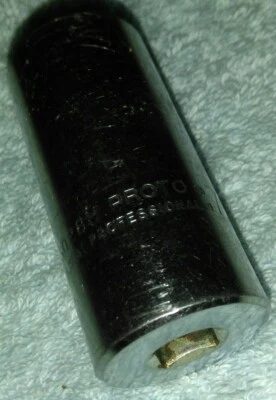 PROTO Professional 5028-H, 6-point 3/8" Drive 7/8" Deep Socket USA - Image 1 of 3