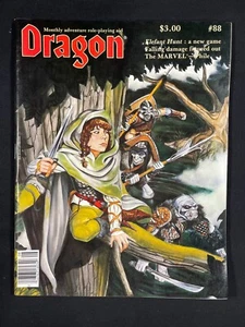 Dragon Magazine #88 - August 1984 — VG Cond. — Vintage RPG AD&D TSR - Picture 1 of 10