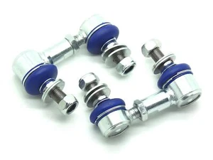 PAIR SuperPro Antiroll/Sway Bar Universal Adjustable Drop Links 12mm x 85-100mm - Picture 1 of 1