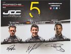 2023 JDC-Miller Porsche GTP signed Petit Le Mans IMSA Hero Card JENSON BUTTON