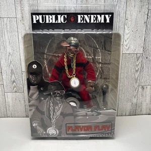 Flavor Flav Action Figure Statue Figurine Mezco Public Enemy Hip Hop - Imagen 1 de 24