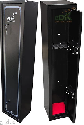 EX-demo, GDK 5/6 GUN CABINET, 3 SCOPED RIFLE, SHOTGUN SAFE, APPROVED,BS7558/92 - Image 1 of 4
