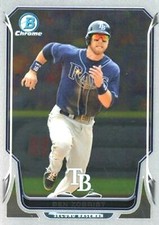 2014 Bowman Chrome #79 Ben Zobrist Tampa Bay Rays