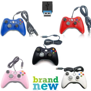 Nuovo controller USB GamePad per console Microsoft Xbox 360 / PC Windows - Foto 1 di 16