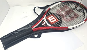 Wilson Roger Federer Double Beam Titanium Tennis Racket with Head Cover - Picture 1 of 4